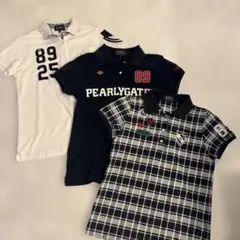 PEARLY GATES ポロシャツ3枚SET