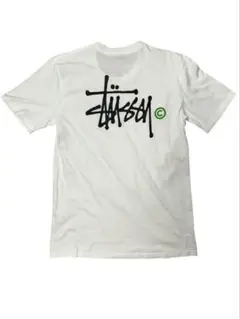 Stussy ステューシー　ホワイト Tシャツ　両面プリント　古着　半袖　白