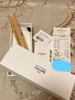 CELINE ゴールドトラベルスプレー ケース ゴールド
