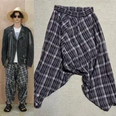 ジュンヤ マン 22SS サルエルパンツ ペイズリー　L　定価46200円 ジュンヤ マン 22SS サルエルパンツ ペイズリー L 定価46200円