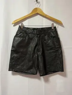 LAUREN(ローレン) レザーショートパンツ　ヴィンテージ ラルフローレン