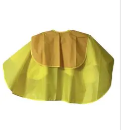 【美品】ワコウ　バックシャンプークロス　理容 美容　業務用　color イエロー