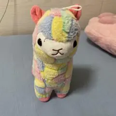 アルパカッソ レインボー ぬいぐるみ