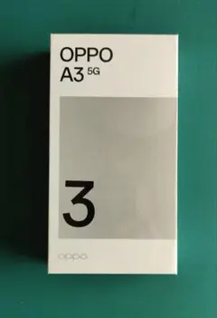 【新品未開封】OPPO A3 5G 128GB
