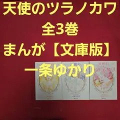 天使のツラノカワ　全3巻　まんが【文庫版】一条ゆかり　除菌済　文庫