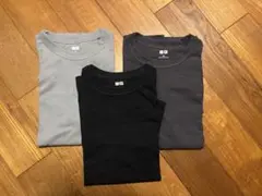 ユニクロ クルーネックTシャツ 3枚セット M
