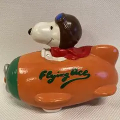 レア Snoopy Flying Ace 貯金箱 Determined