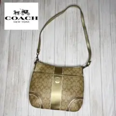 COACH コーチ シグネチャー ショルダーバック