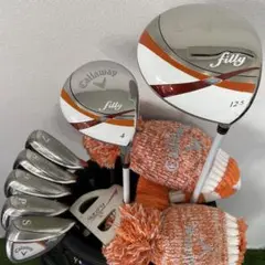 バッグ新品⁉️Callaway filly レディースゴルフクラブセット