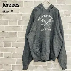 ジャージーズJerzees NuBlend メンズフードパーカー【M】　a877