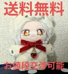 いつぬい リボン チョーカー ビーズ　パール クリア クラウン レッド ベロア