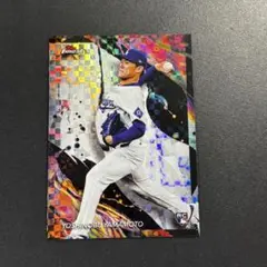 山本由伸 2024 Topps Finest XFRACTOR ルーキーカード