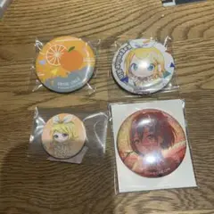 鏡音リン　MEIKO 缶バッチセット