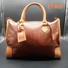 ETRO ペイストリー柄 ボストンバッグ