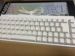 VK600A ホワイトキーボード