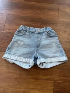 ユニクロ　デニムショートパンツ　110cm