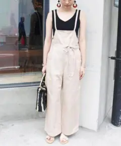 slobe iena エプロンサロペット