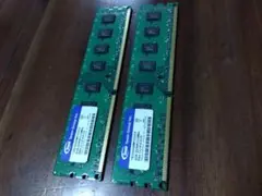 Team TED34096M1333C9 2枚 計8GB メモリー