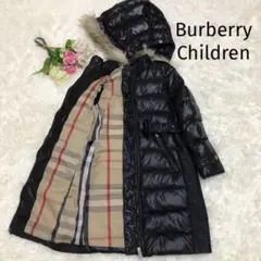 美品✨Burberry Children✨メガチェック ダウンコート 6Y