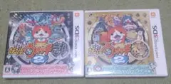 【付属品付】任天堂3DS 妖怪ウォッチ2 本家　妖怪ウォッチ2元祖　2枚セット