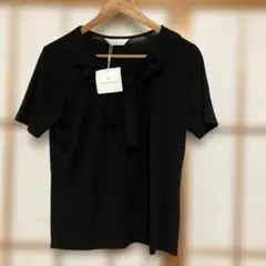 COTTON FACTORY 黒 半袖トップス 新品タグ付　定価16275円