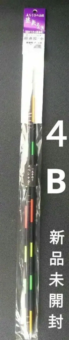 ♦️新品遠矢ウキ♦️超遠投ー小ー4B替えトップ付きニューパッケージ