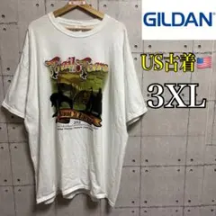【アメリカ古着】GILDAN Trail of Tears Tシャツ 3XL