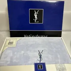 Yves Saint Laurent パフケット 140x200cm 綿毛布