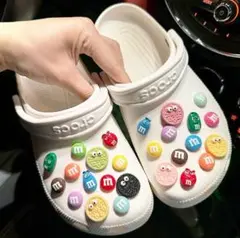 ジビッツ　クロックス　アクセサリー　サンダル　26p m&m アレンジ　新品