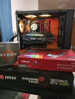 自作ゲーミングPC Ryzen9 5900X RTX3080 10G
