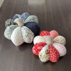 カボチャ　ハンドメイド布小物