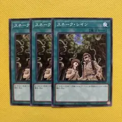 遊戯王 スネーク・レイン スネークレイン 3枚セット