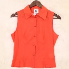 未使用 タグ付 ヴェルサス ヴェルサーチェ ノースリーブ シャツブラウス 40