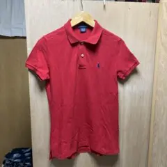 Ralph Lauren スキニーフィット ポロシャツ レッド