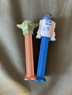 スターウォーズ　ヨーダ R2-D2 ペッツディスペンサー セット