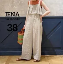 IENA LA BOUCLE♡リネンフリルサロペット IENA LA BOUCLE｜大人気のサロペットが通常販売スタート！｜IENA