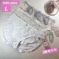 チュチュアンナ❤︎ショーツ❤︎サイズL 3枚セットセール