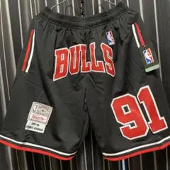 NBAブルズ91番Lサイズ　パンツ
