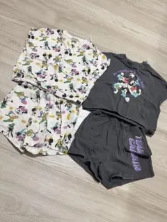 futafuta ミッキー ミニー Tシャツセット 95