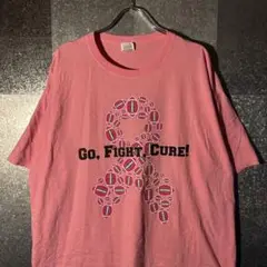 USA古着Tシャツ XLサイズ FRUIT OF THE LOOM ピンク