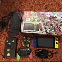 Switch Nintendo Switch スプラトゥーン2セット ＋ケース他