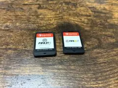 ニンテンドースイッチ FIFA 21 & 18 ゲームカードセット