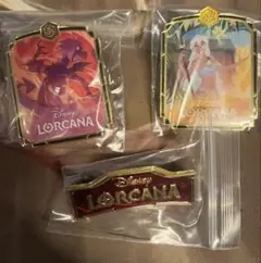 ロルカナ　ピンバッジ　３個セット　ショップ大会　未開封