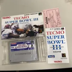 テクモスーパーボウルⅢ 箱説付