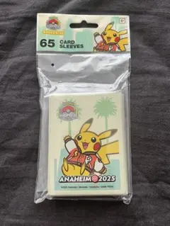 【ポケモンWCS2025】世界大会限定 ピカチュウ カードスリーブ 新品未開封
