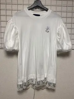 シモーネロシャ simone rosha Tシャツ ブラウス チュールブラウス