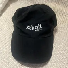 Schott ブラック キャップ