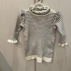 baby GAP ストライプニットワンピース 6-12ヶ月