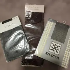 ブラック タイツと靴下セット M-Lサイズ