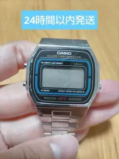 ジャンク品　CASIO カシオ腕時計 チプカシA164W　シルバー チープカシオ